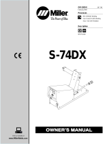 Miller S-74DX CE Owner's manual