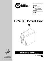 Miller S-74DX CONTROL BOX Owner's manual
