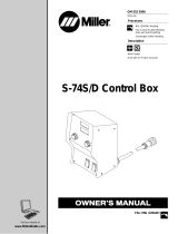 Miller S-74 Owner's manual