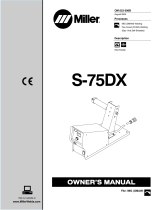 Miller S-75DX CE Owner's manual