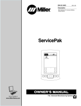 Miller SERVICEPAK Owner's manual