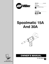 Miller SPOOLMATIC 15A Owner's manual