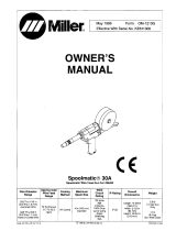 Miller Spoolmatic 30A Owner's manual