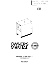 Miller JA399912 Owner's manual