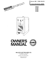 Miller SR-400 Owner's manual