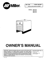 Miller SRH-333 Owner's manual