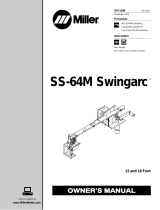 Miller SS-64M SWINGARC Owner's manual
