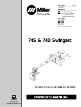 Miller SS-74S/D SWINGARC Owner's manual