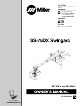 Miller SS-75DX SWINGARC Owner's manual
