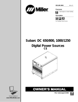 Miller ME210003G Owner's manual