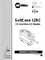 Miller SuitCase 12RC Owner's manual