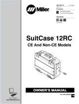 Miller SUITCASE 12RC CE Owner's manual