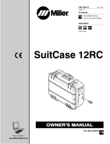 Miller SUITCASE 12RC CE Owner's manual