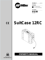 Miller SUITCASE 12RC CE Owner's manual