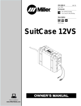 Miller SuitCase 12VS Owner's manual