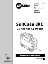 Miller SUITCASE 8RC CE Owner's manual