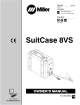 Miller SUITCASE 8VS CE Owner's manual