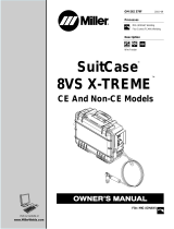 Miller SUITCASE 8VS X-TREME CE AND NON-CE MODELS Owner's manual