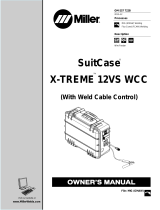 Miller SUITCASE II X-TREME 12VS WCC Owner's manual