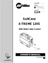 Miller SUITCASE X-TREME 12 VS Owner's manual