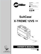 Miller SUITCASE X-TREME 12VS CE Owner's manual