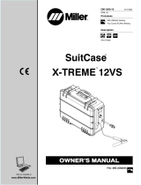 Miller SUITCASE X-TREME 12VS CE Owner's manual