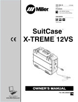 Miller SUITCASE X-TREME 12VS CE Owner's manual