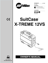 Miller SUITCASE X-TREME 12VS CE Owner's manual