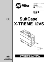 Miller SUITCASE X-TREME 12VS CE Owner's manual