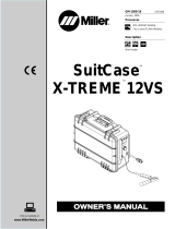 Miller SUITCASE X-TREME 12VS CE Owner's manual