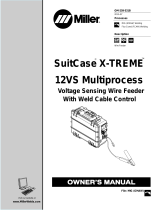 Miller SUITCASE X-TREME 12VS MULTIPROCESS Owner's manual