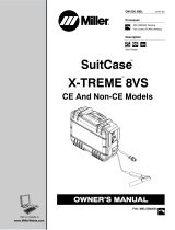 Miller SuitCase X-TREME 8VS Owner's manual