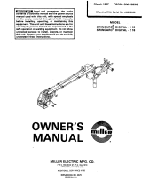 Miller JG056098 Owner's manual