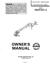 Miller JF923259 Owner's manual