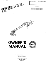 Miller JE753320 Owner's manual