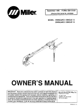 Miller SWINGARC SINGLE 12 AND 16 Owner's manual