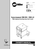 Miller Syncrowave 350 LX  Owner's manual