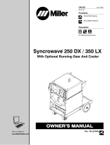 Miller Syncrowave 250 DX Owner's manual