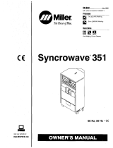 Miller Syncrowave 351 Owner's manual