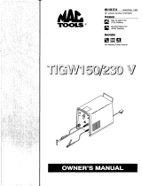 Miller TIGW 15 Owner's manual