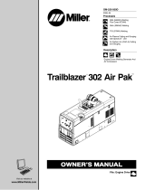 Miller Electric TRAILBLAZER 302 AIR PAK Owner's manual