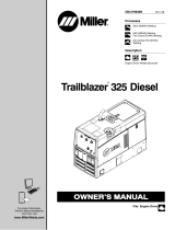 Miller TRAILBLAZER 325 DIESEL WITH ARCREACH Owner's manual