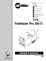 Miller Trailblazer Pro 350 D Owner's manual