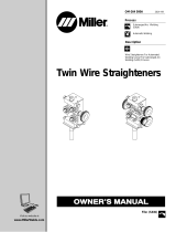 Miller TWIN WIRE STRAIGHTENERS Owner's manual