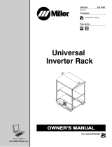 Miller UNIVERSAL INVERTER RACK Owner's manual