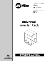 Miller UNIVERSAL INVERTER RACK Owner's manual