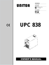 Miller UPC 838 CE Owner's manual