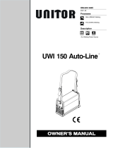 Miller UWI 150 AUTO-LINE Owner's manual