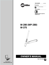 Miller W-280 TORCH Owner's manual