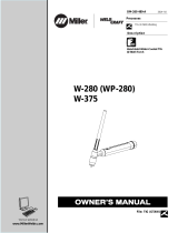 Miller W-375 TORCH Owner's manual